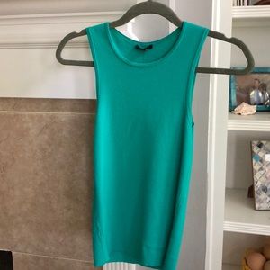 Ann Taylor XSP Green Knit Shirt